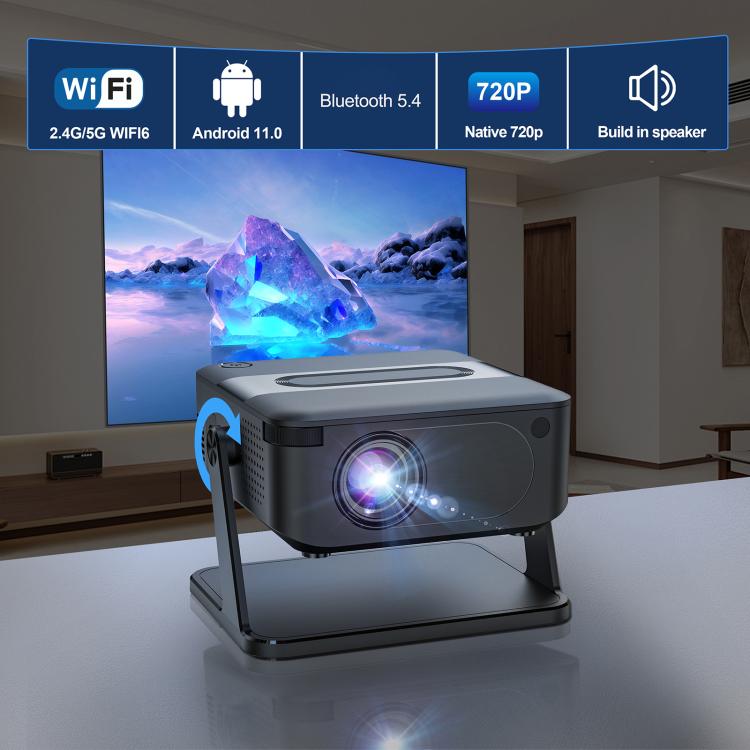 WOWOTO WWT-BL15 Android 11 LCD Display 720P 120ANSI Smart Projector