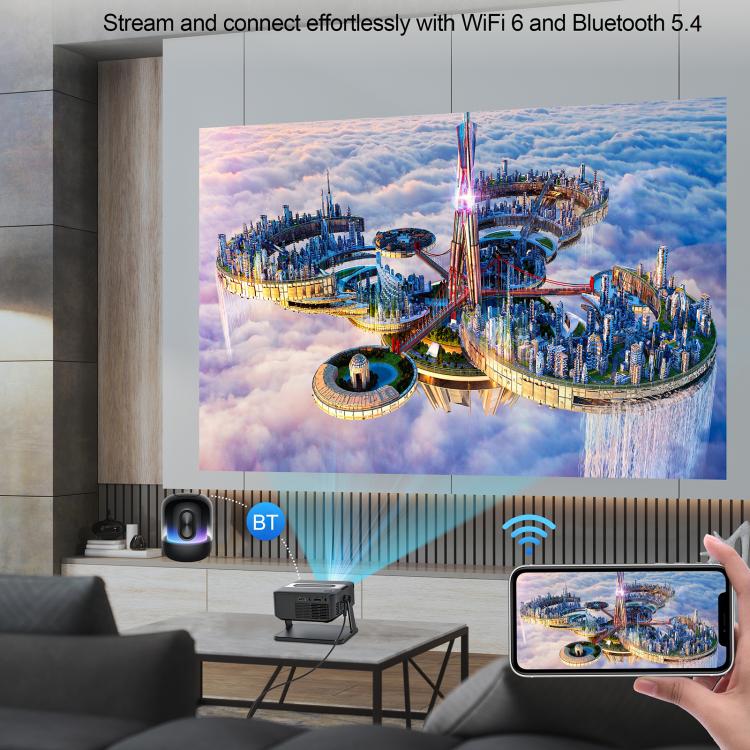 WOWOTO WWT-BL15 Android 11 LCD Display 720P 120ANSI Smart Projector