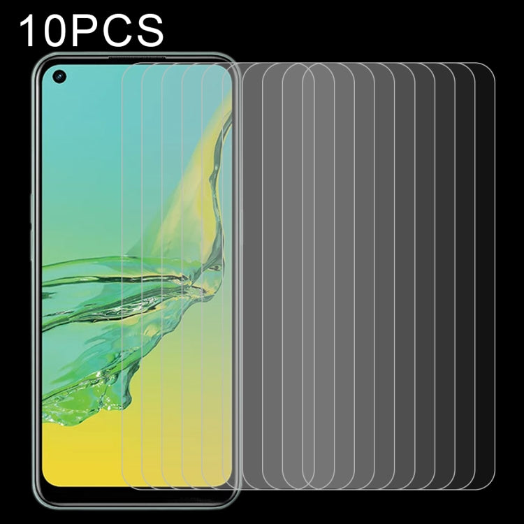 10 PCS 0.26mm 9H 2.5D Tempered Glass Film, For OPPO A32 (10 PCS), For OPPO Find X2 Neo (10 PCS), For OPPO A53 2020 (10 PCS), For OPPO Reno4 SE (10 PCS), For OPPO Reno4 (10 PCS), For OPPO Find X2 Lite (10 PCS), For OPPO F17 Pro (10 PCS)                 ...