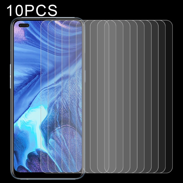 10 PCS 0.26mm 9H 2.5D Tempered Glass Film, For OPPO A32 (10 PCS), For OPPO Find X2 Neo (10 PCS), For OPPO A53 2020 (10 PCS), For OPPO Reno4 SE (10 PCS), For OPPO Reno4 (10 PCS), For OPPO Find X2 Lite (10 PCS), For OPPO F17 Pro (10 PCS)                 ...