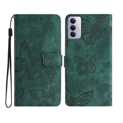 Skin-feel Embossed Butterfly Leather Phone Case, For Redmi K90 Pro Max / Poco F8 Ultra, For Redmi K90 / Poco F8 Pro, For Redmi 15C 5G / 4G EU 173mm, For Redmi 15 5G / 4G EU 171mm, For Redmi 15C 5G / 4G Global 171mm