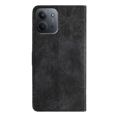 Skin-feel Embossed Butterfly Leather Phone Case, For Redmi 17C 5G, For Redmi K90 Pro Max / Poco F8 Ultra, For Redmi K90 / Poco F8 Pro, For Redmi 15C 5G / 4G EU 173mm, For Redmi 15 5G / 4G EU 171mm, For Redmi 15C 5G / 4G Global 171mm