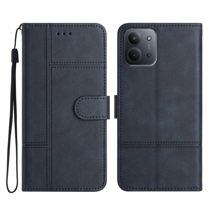 Cowhide Texture Stitching Leather Phone Case, For Redmi K90 Pro Max / Poco F8 Ultra, For Redmi K90 / Poco F8 Pro, For Redmi 15C 5G / 4G EU 173mm, For Redmi 15 5G / 4G EU 171mm, For Redmi 15C 5G / 4G Global 171mm