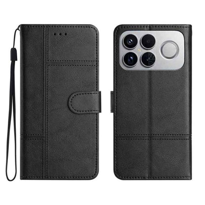 Cowhide Texture Stitching Leather Phone Case, For Redmi K90 Pro Max / Poco F8 Ultra, For Redmi K90 / Poco F8 Pro, For Redmi 15C 5G / 4G EU 173mm, For Redmi 15 5G / 4G EU 171mm, For Redmi 15C 5G / 4G Global 171mm