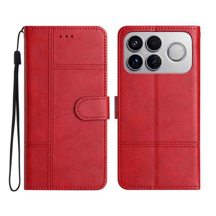 Cowhide Texture Stitching Leather Phone Case, For Redmi K90 Pro Max / Poco F8 Ultra, For Redmi K90 / Poco F8 Pro, For Redmi 15C 5G / 4G EU 173mm, For Redmi 15 5G / 4G EU 171mm, For Redmi 15C 5G / 4G Global 171mm