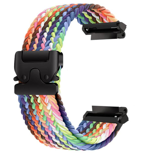 Parachute Snap Buckle Braided Watch Band, For  Amazfit T-Rex 3, For  Amazfit T-Rex 2, For Amazfit T-Rex Pro