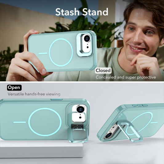 Bright Color Imitation Camera Bracket Magsafe Phone Case, For iPhone 17e / 16e, For iPhone 17 Pro Max, For iPhone 17 Pro, For iPhone 16 Pro Max, For iPhone 16 Pro, For iPhone 16 Plus, For iPhone 16, For iPhone 15 Pro Max, For iPhone 15 Pro             ...