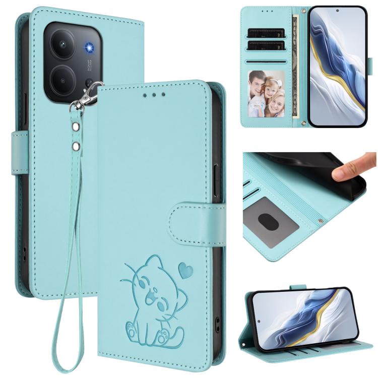 Étui de téléphone en cuir avec cœur gaufré et dragonne, Pour Redmi A5 4G 171.7mm / Xiaomi Poco C71, Pour Redmi K90 Max 5G, Pour Redmi A7 Pro 4G / 5G 171mm / Poco C85x 5G, Pour Redmi 15a 5G, Pour Redmi Turbo 5 Max 5G / Poco X8 Pro Max 5G