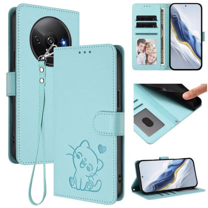Embossed Heart Cat Leather Phone Case with Hand Strap, For Redmi Note 14 5G India / Xiaomi M7 Pro 5G, For Redmi Note 14 Pro 4G Global, For Redmi Note 14 4G 163.25mm, For Redmi A4 5G / A3 Pro / 14C 4G / 14R, For Redmi K70 Ultra 5G                       ...