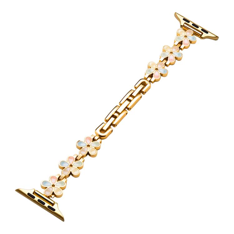 xDfind Sun Petal Metal Watch Band, For Apple Watch 42 / 44 / 45 / 46 / 49mm, For Apple Watch 38 / 40 / 41 / S10 42mm