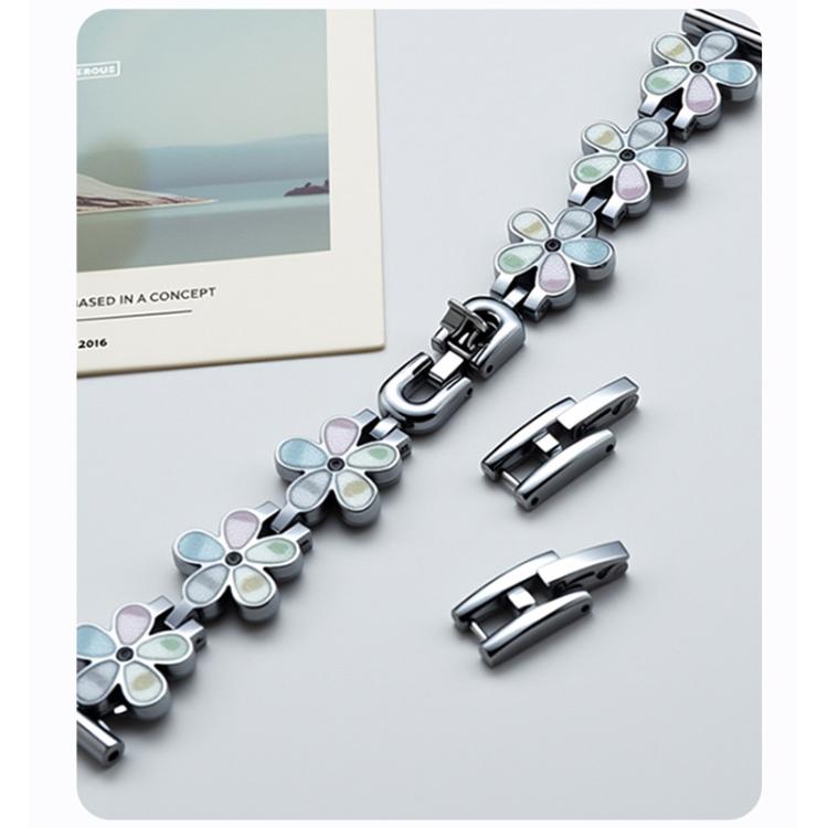xDfind Sun Petal Metal Watch Band, For Xiaomi Smart Band 11 / 10 / 9 / 8, For Xiaomi Band 10 Pro / 9 Pro / 8 Pro, For Redmi Watch 6 / 5 / 4