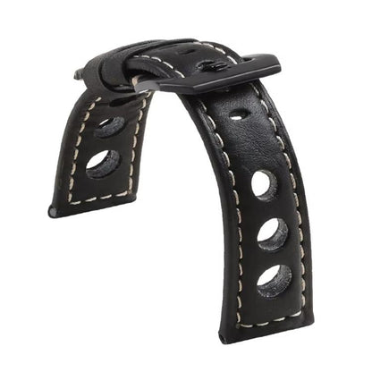 xDfind Three-hole Breathable Genuine Leather Watch Band