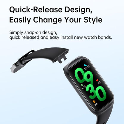 GTL2 1.47 inch TFT Screen Fitness Tracker Smart Wristband Support Heart Rate Monitoring
