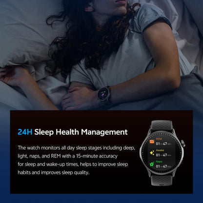 GTR3 1.43 inch AMOLED Screen Fitness Tracker Smart Watch Support Heart Rate Monitoring