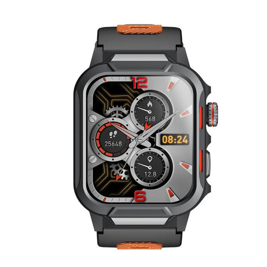 GTS9 1.96 inch TFT Screen Outdoor Rugged Smart Watch 3ATM Waterproof