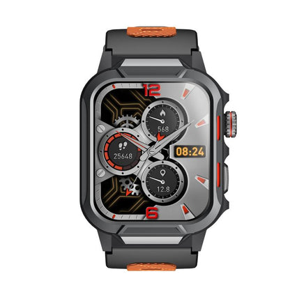 GTS9 Montre Connectée Robuste d'Extérieur Étanche 3ATM avec Écran TFT de 1,96 Pouces