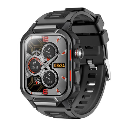 GTS9 Montre Connectée Robuste d'Extérieur Étanche 3ATM avec Écran TFT de 1,96 Pouces