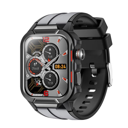 GTS9 Montre Connectée Robuste d'Extérieur Étanche 3ATM avec Écran TFT de 1,96 Pouces