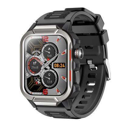 GTS9 Montre Connectée Robuste d'Extérieur Étanche 3ATM avec Écran TFT de 1,96 Pouces
