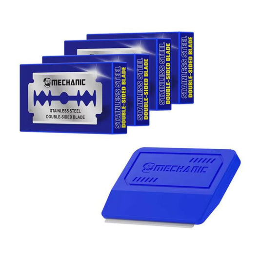 Mechanic Mag-10, dwustronny magnetyczny uchwyt z ostrzem i 20 ostrzami, Mechanic Mag-10