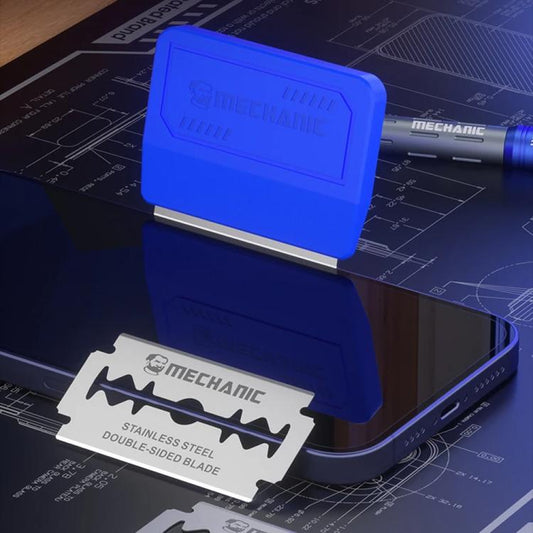 Mechanic Mag-10, dwustronny magnetyczny uchwyt z ostrzem i 20 ostrzami, Mechanic Mag-10