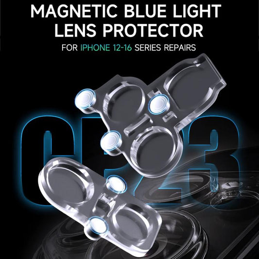 Mechanic CP23 Magnetic Blue Light Lens Cover Protector for iPhone 12-16 Pro Max, Mechanic CP23