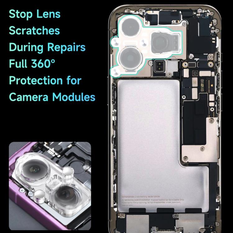 Mechanic CP23 Magnetic Blue Light Lens Cover Protector for iPhone 12-16 Pro Max, Mechanic CP23