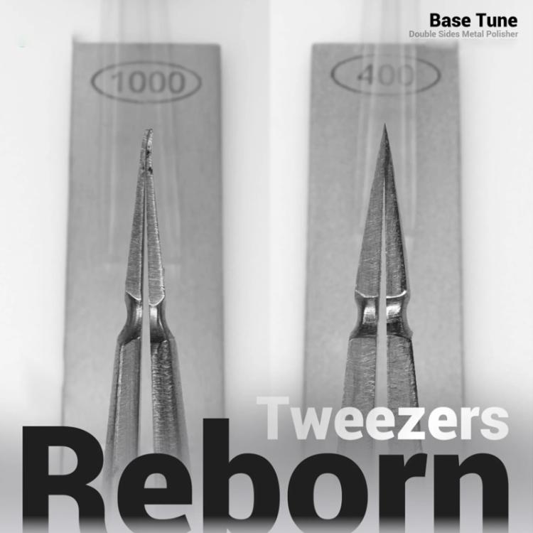 2UUL FM01 400 / 1000-Grit Base Tune Double Sides Metal Polisher, 2UUL FM01