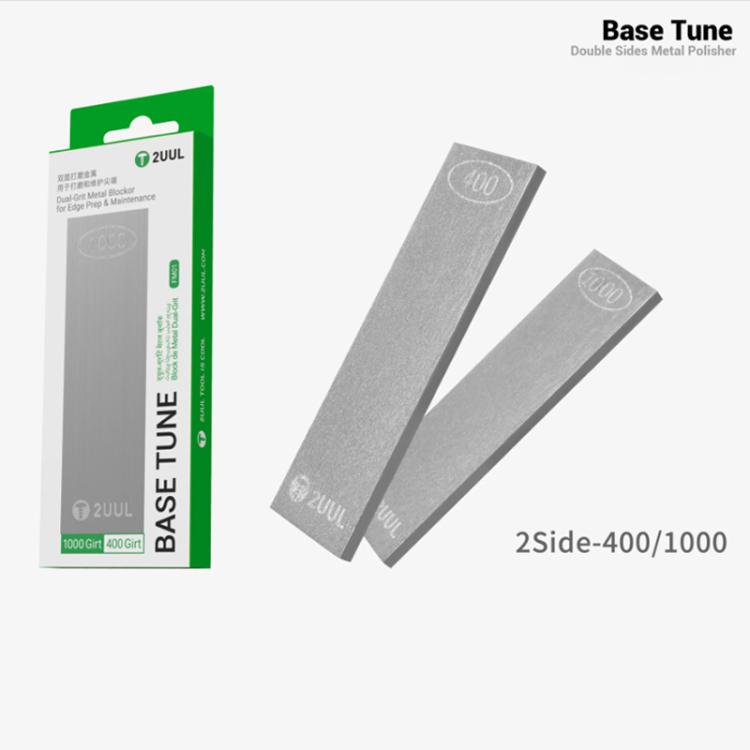 2UUL FM01 400 / 1000-Grit Base Tune Double Sides Metal Polisher, 2UUL FM01