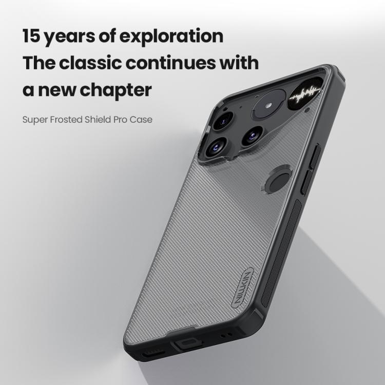NILLKIN Frosted Shield Pro Clear Version PC + TPU Phone Case, For Nothing Phone 3