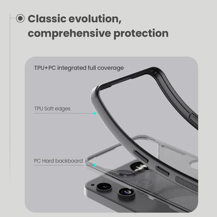 NILLKIN Frosted Shield Pro Clear Version PC + TPU Phone Case, For Nothing Phone 3