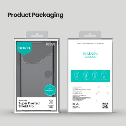NILLKIN Frosted Shield Pro Clear Version PC + TPU Phone Case, For Nothing Phone 3
