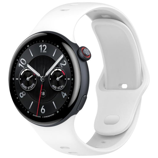 xDfind Silver Buckle Pure Color Silicone Watch Band, For vivo Watch 5