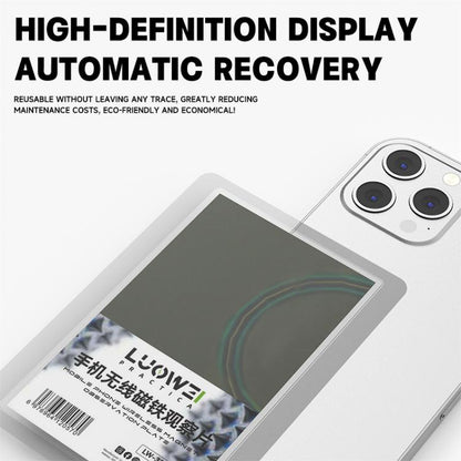 Luowei LW-328 Mobile Phone Wireless Charging Magnet Observation Card, Luowei LW-328