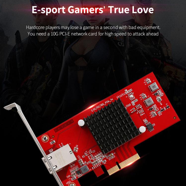 COMFAST CF-P100 10G PCI-E Network Card, CF-P100