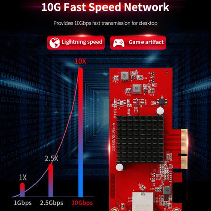 COMFAST CF-P100 10G PCI-E Network Card, CF-P100