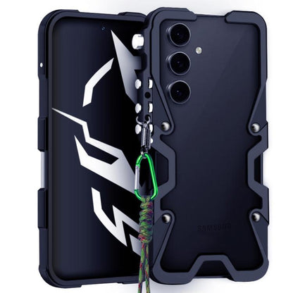 Trigger Design Hollow Metal Frame Phone Case with Lanyard