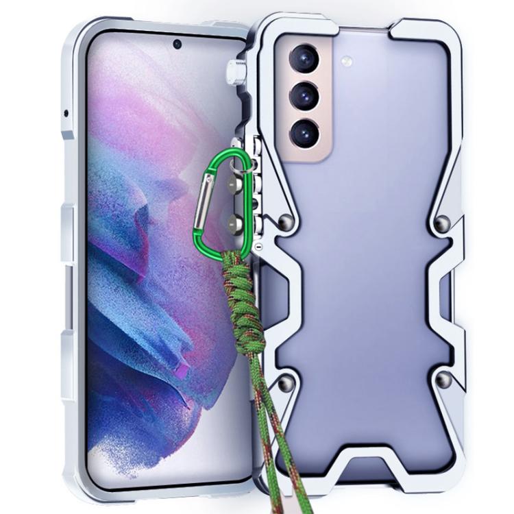 Trigger Design Hollow Metal Frame Phone Case with Lanyard