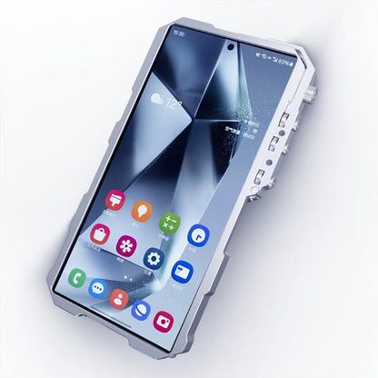 Trigger Design Hollow Metal Frame Phone Case with Lanyard