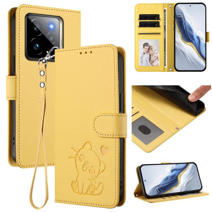 Embossed Heart Cat Leather Phone Case with Hand Strap, For Realme 14 / P3 / 14T 5G Global, For Realme P3 Ultra 5G Global, For Realme P3 Pro 5G Global, For Realme C75 4G Global / 14x 5G India, For Realme 14 Pro+ 5G, For Realme 14 Pro 5G India           ...
