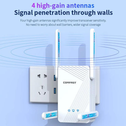 COMFAST CF-WR773BE 3570Mbps WiFi7 Signal Extender Dual Band Gigabit Wireless Repeater