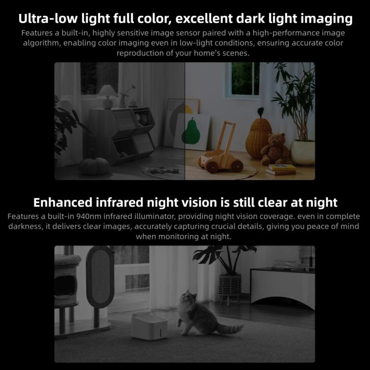 Original Xiaomi Mijia Smart Camera 4 Dual Lens PTZ 360 Degree AI Detection 5MP WiFi 6 Home Security Mi Home APP Camera, Xiaomi Mijia Smart Camera 4 Dual Lens