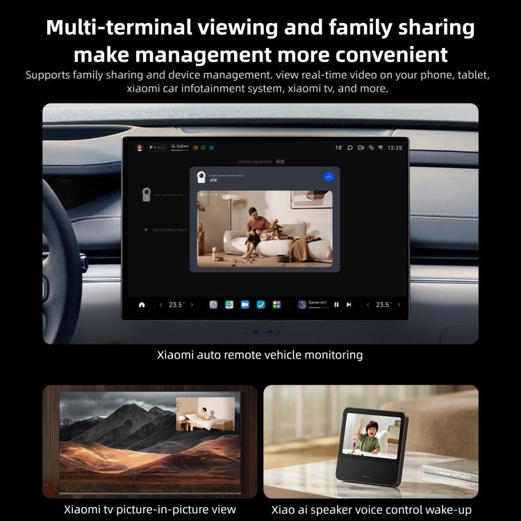Caméra intelligente Xiaomi Mijia 4 édition Zoom 9X bébé animal de compagnie reconnaissance faciale IA appel gestuel caméra vocale bidirectionnelle pour application Mi Home, caméra intelligente Xiaomi Mijia 4