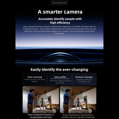 Caméra intelligente Xiaomi Mijia 4 édition Zoom 9X bébé animal de compagnie reconnaissance faciale IA appel gestuel caméra vocale bidirectionnelle pour application Mi Home, caméra intelligente Xiaomi Mijia 4