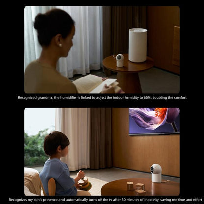 Caméra intelligente Xiaomi Mijia 4 édition Zoom 9X bébé animal de compagnie reconnaissance faciale IA appel gestuel caméra vocale bidirectionnelle pour application Mi Home, caméra intelligente Xiaomi Mijia 4