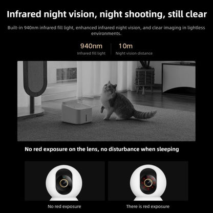 Original Xiaomi Smart Camera 4 4K Dual-band Wi-Fi 6 8MP HDR AI Tracking Night Vision Two-Way Audio Home Security Baby Monitor Pet Camera, Xiaomi Smart Camera 4 4K