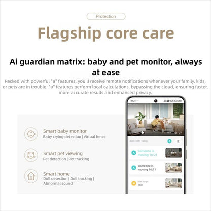 Original Xiaomi Smart Camera 4 4K Dual-band Wi-Fi 6 8MP HDR AI Tracking Night Vision Two-Way Audio Home Security Baby Monitor Pet Camera, Xiaomi Smart Camera 4 4K