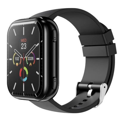 T1 TWS Headphones Smart Watch, 1.8 inch Square Screen, Support Bluetooth Call / Heart Rate