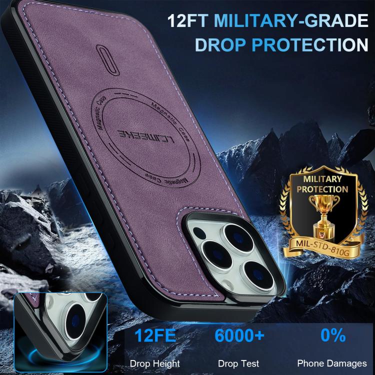 LC.IMEEKE L6 Series MagSafe Magnetic Phone Case, For iPhone 14 Pro Max, For iPhone 13 Pro Max, For iPhone 13 Pro, For iPhone 13, For iPhone 13 mini, For iPhone 12 / 12 Pro, For iPhone 12 mini, For iPhone 11