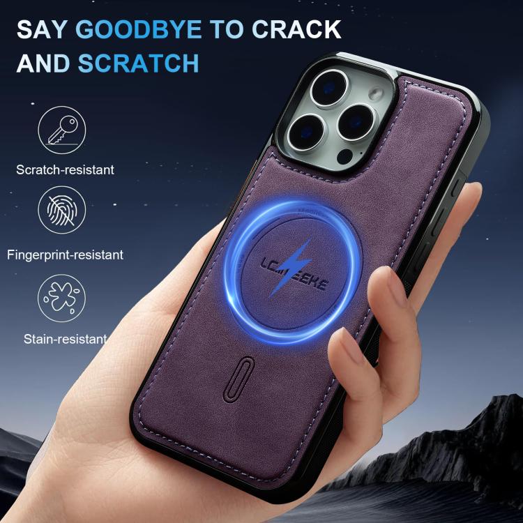 LC.IMEEKE L6 Series MagSafe Magnetic Phone Case, For iPhone 14 Pro Max, For iPhone 13 Pro Max, For iPhone 13 Pro, For iPhone 13, For iPhone 13 mini, For iPhone 12 / 12 Pro, For iPhone 12 mini, For iPhone 11